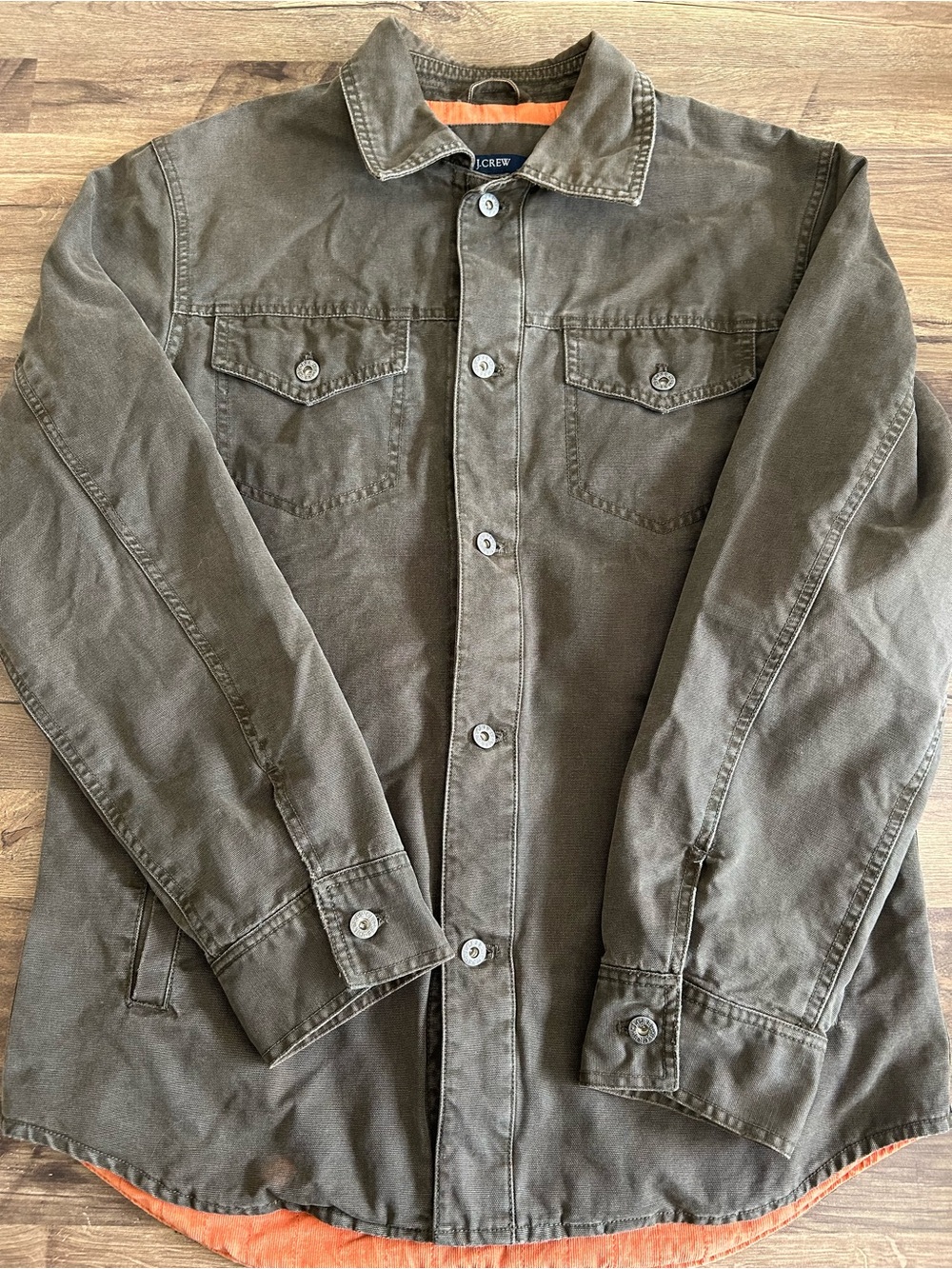 Vintage J. Crew Canvas Chore Utility Jacket (Fall 2004) Style 60587 (Unisex)
